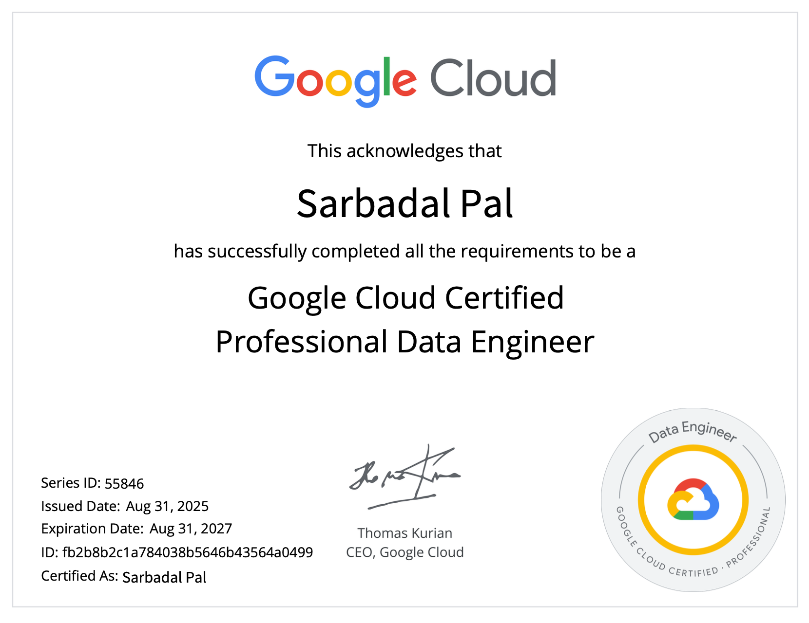 GCP Badge